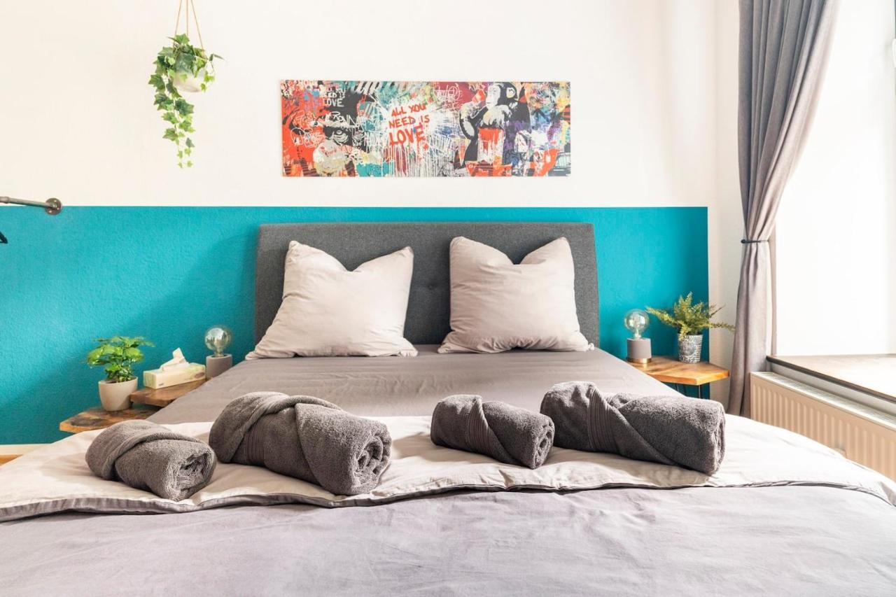 2-Raumwohnung mit gemütlichem Balkon in Zentrumslage Leipzig Exterior foto